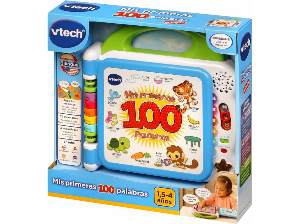 Le mie prime 100 parole bilingue Vtech 80-601547