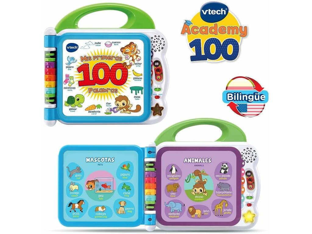 Le mie prime 100 parole bilingue Vtech 80-601547