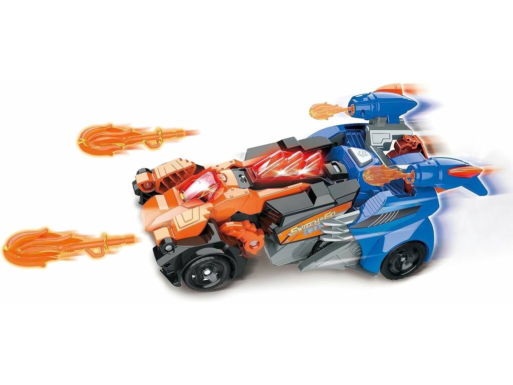 Switch & Go Dinos 3 In 1 Spinosaurus Pterodactyl Dinocar Vtech 80-549322
