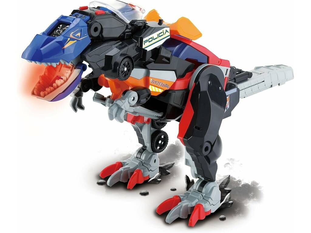 Switch & Go Dinos 4-in-1-Mega-T-Rex-S.O.S. Vtech 80-549522