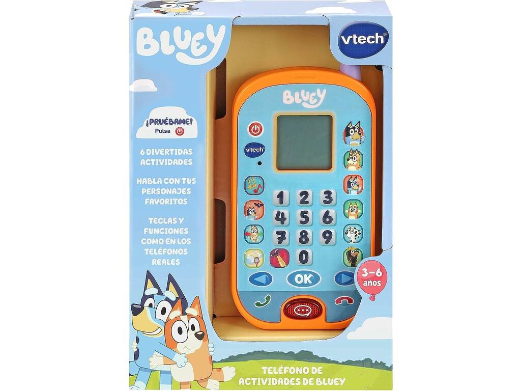 Bluey Bluey Vtech-Aktivitäten, Telefon 80-554622
