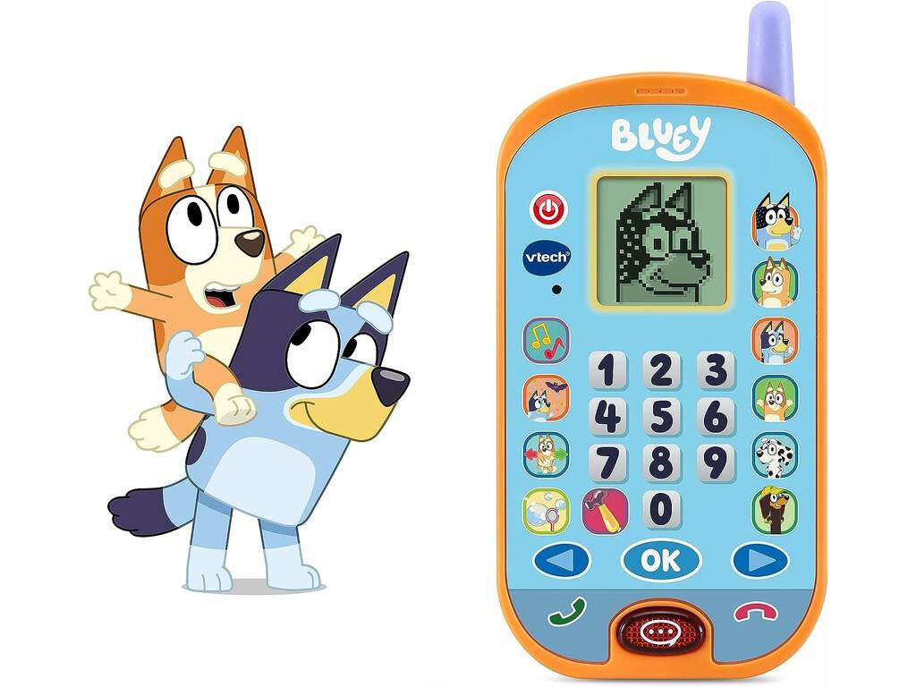 Bluey Bluey Vtech-Aktivitäten, Telefon 80-554622