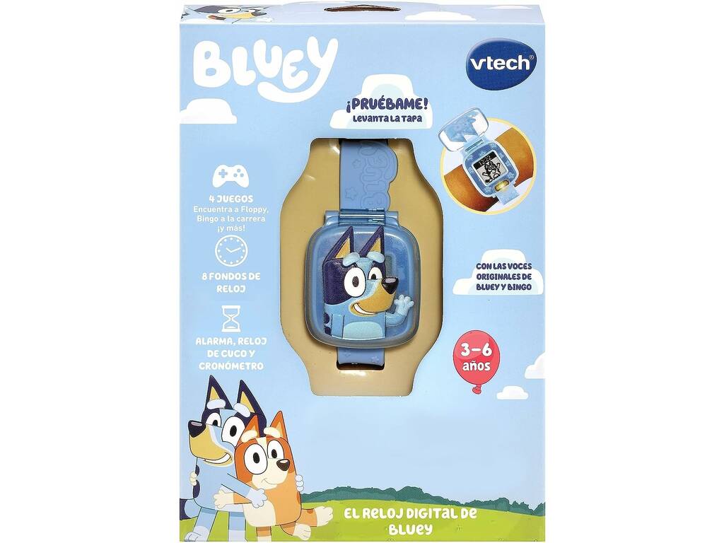 Bluey Vtech Bluey Montre numérique 80-554522