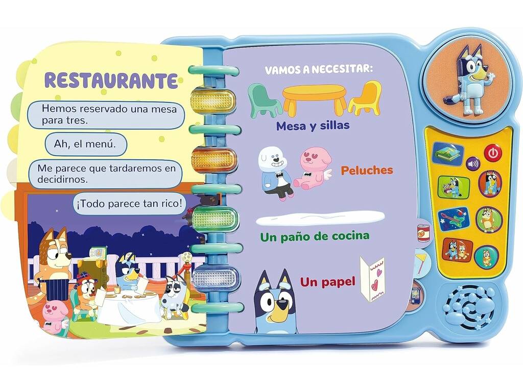 Bluey Bluey Playbook set de Vtech 80-541222