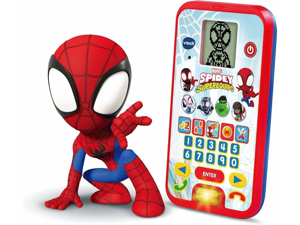 Téléphone éducatif Spiderman The Spidey Vtech 80-554422