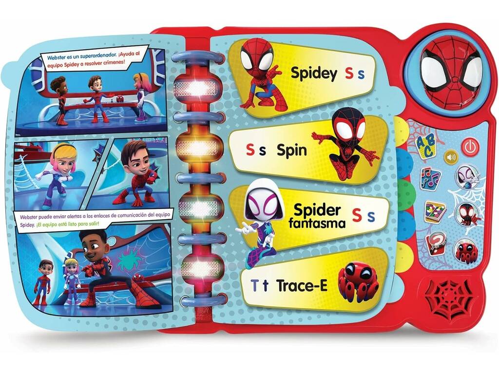 Spiderman Apprendre à lire avec Spidey et sa super équipe Vtech 80-552322