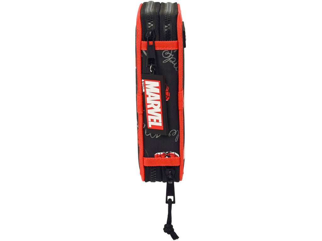 Astuccio doppio Spiderman Hero 28 pezzi Safta 412343854