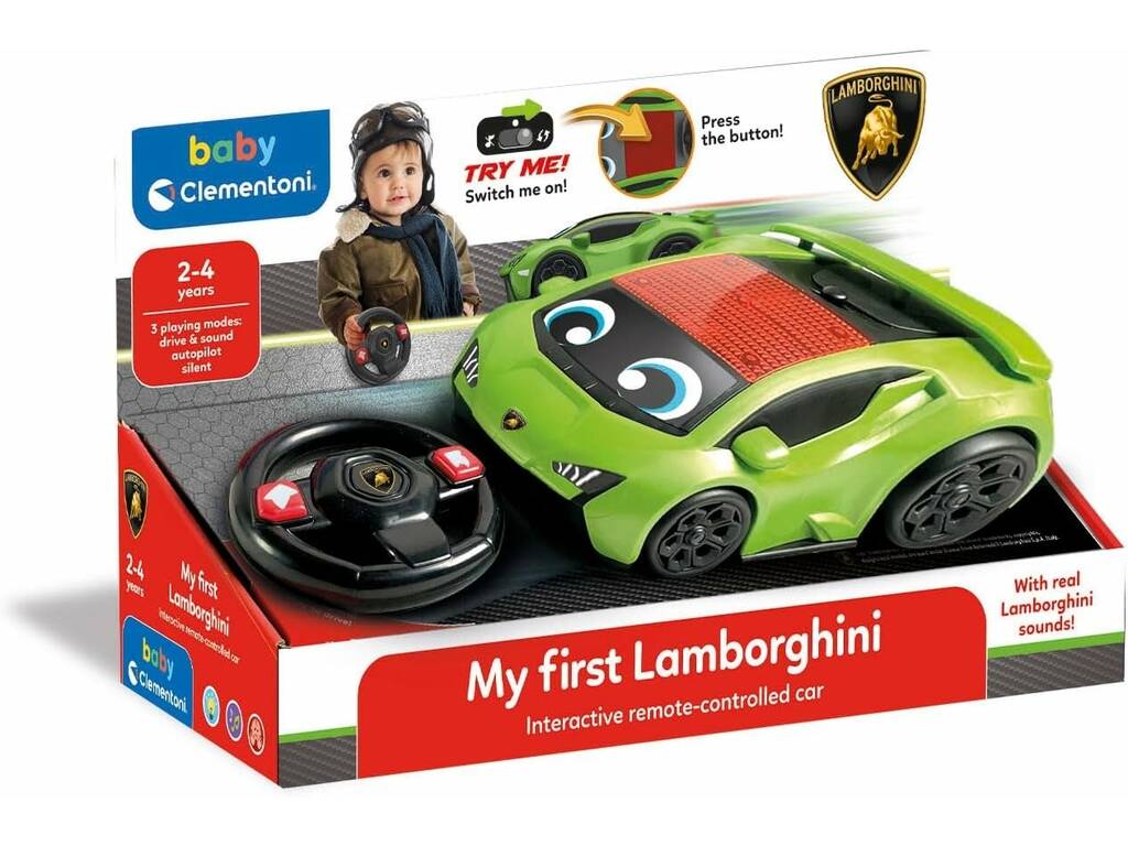 Ma première Lamborghini interactive Clementoni 17845
