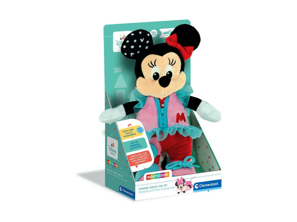 Disney Baby Minnie Vísteme Clementoni 17860