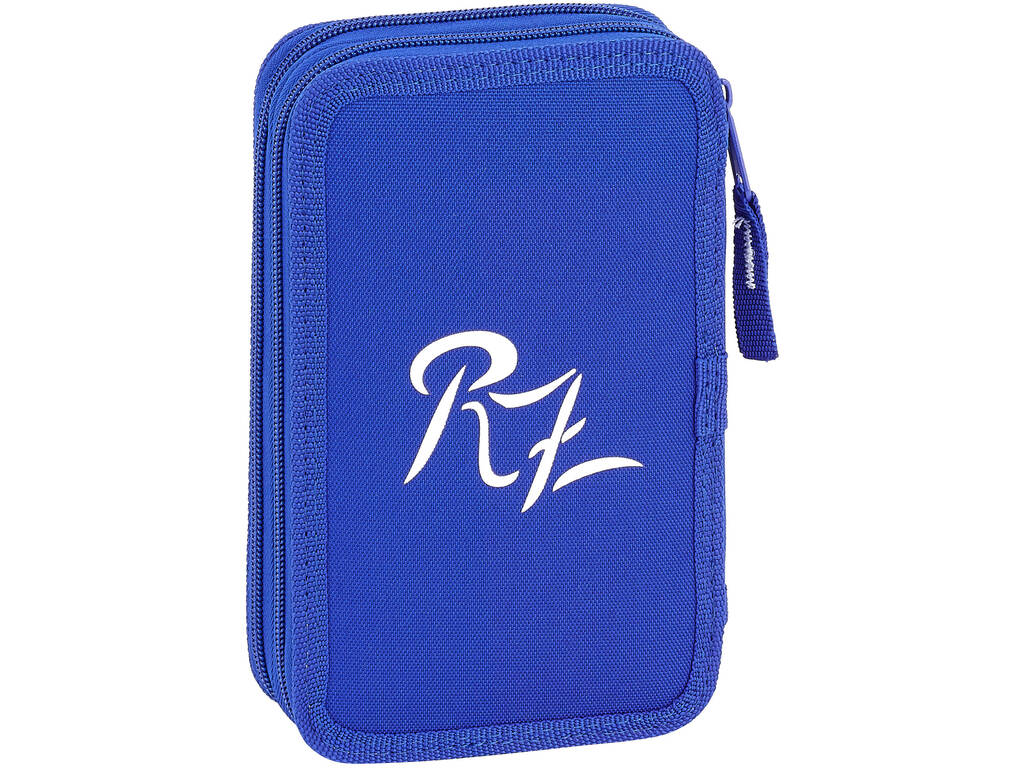 Real Zaragoza Double Pencil Case 28 Pieces Safta 411946854