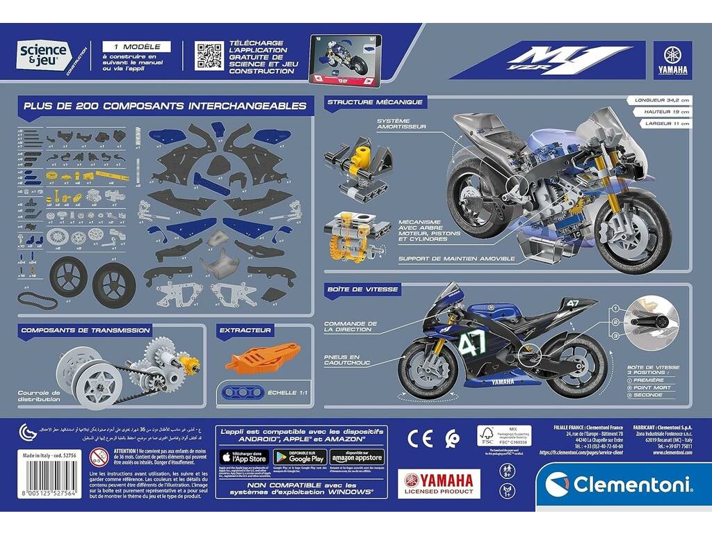 Yamaha M1 Clementoni 55506