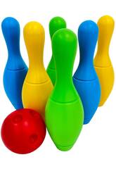 Jeu de 6 quilles avec 1 boule