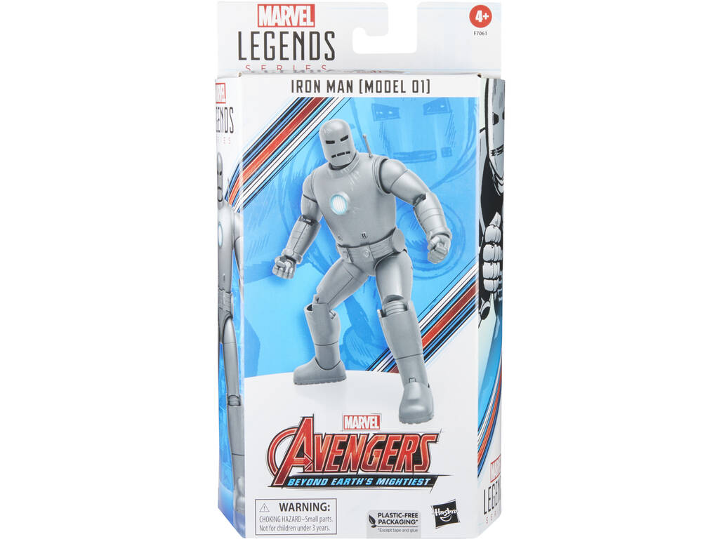 Marvel Legends Series Avengers Iron Man Figure Model 01 Hasbro F7061