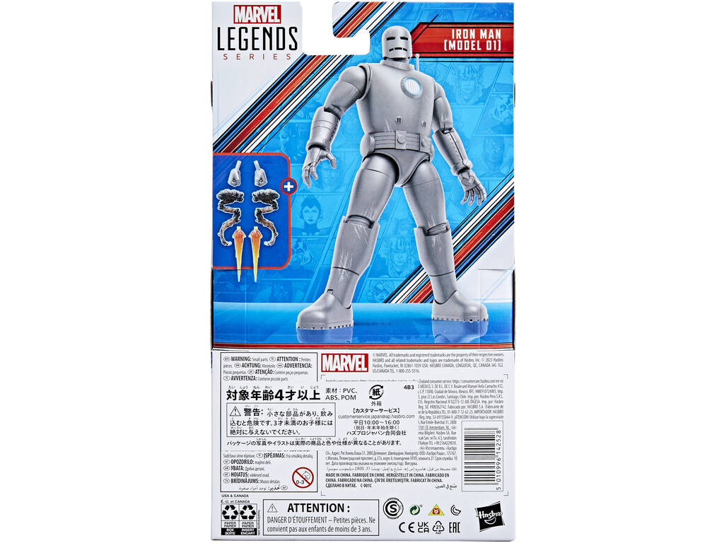 Marvel Legends Series Avengers Iron Man Figure Model 01 Hasbro F7061