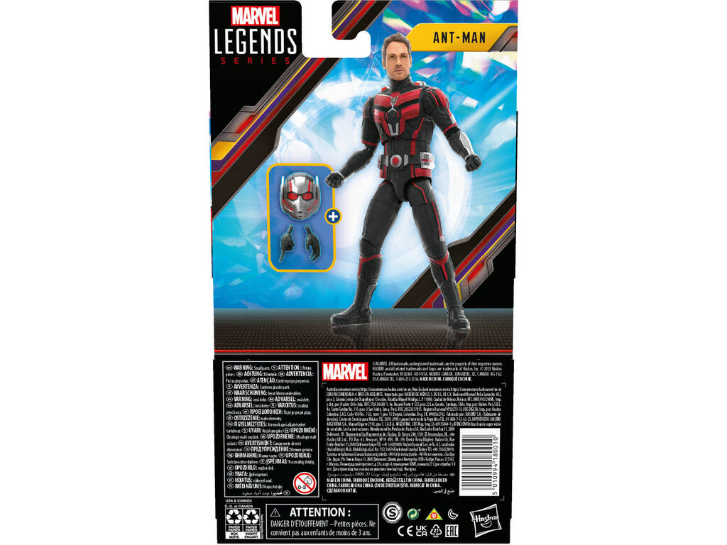 Marvel Legends Series Ant-Man And The Wasp Quantumania Figura Ant-Man Hasbro F6573