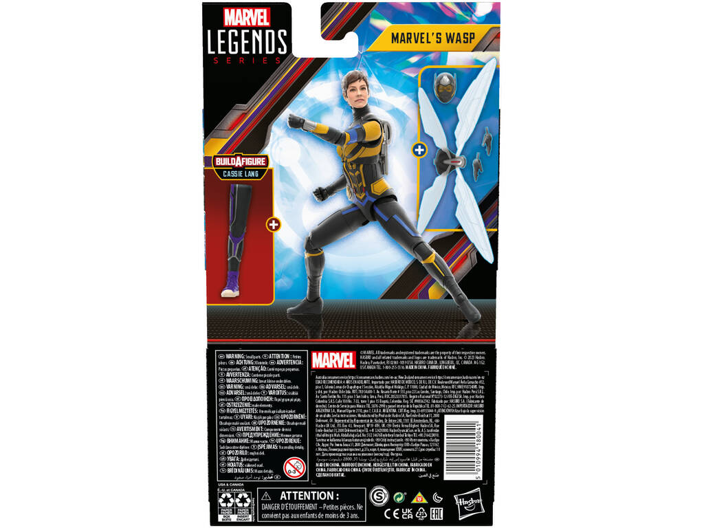 Marvel Legends Series Ant-Man And The Wasp Quantumania Figura Wasp Hasbro F6574