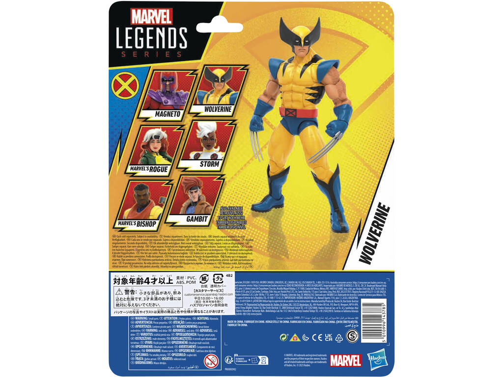 Marvel Legends Series X-Men 97 Wolverine Figura Hasbro F6551