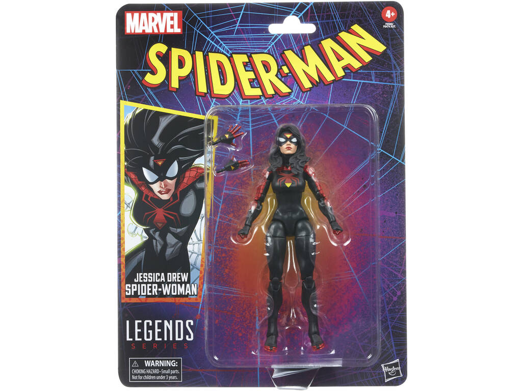 Marvel Legends Series Spider-Man Figure Spiderwoman Jessica Drew Hasbro F6569
