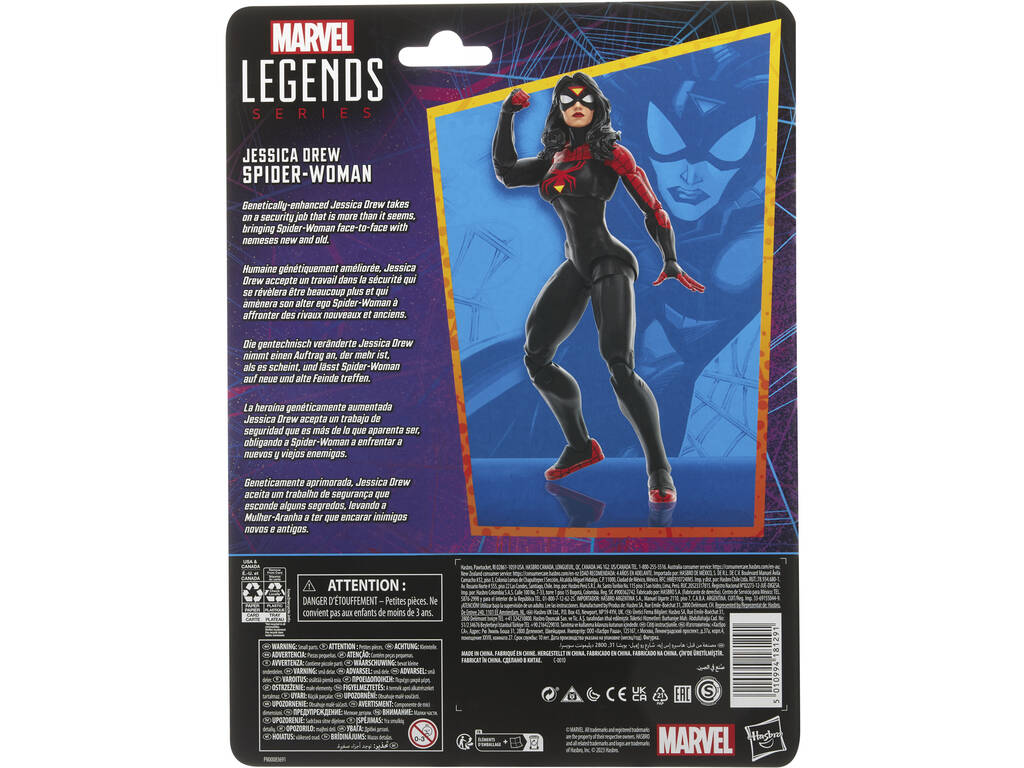Marvel Legends Series Spider-Man Figure Spiderwoman Jessica Drew Hasbro F6569