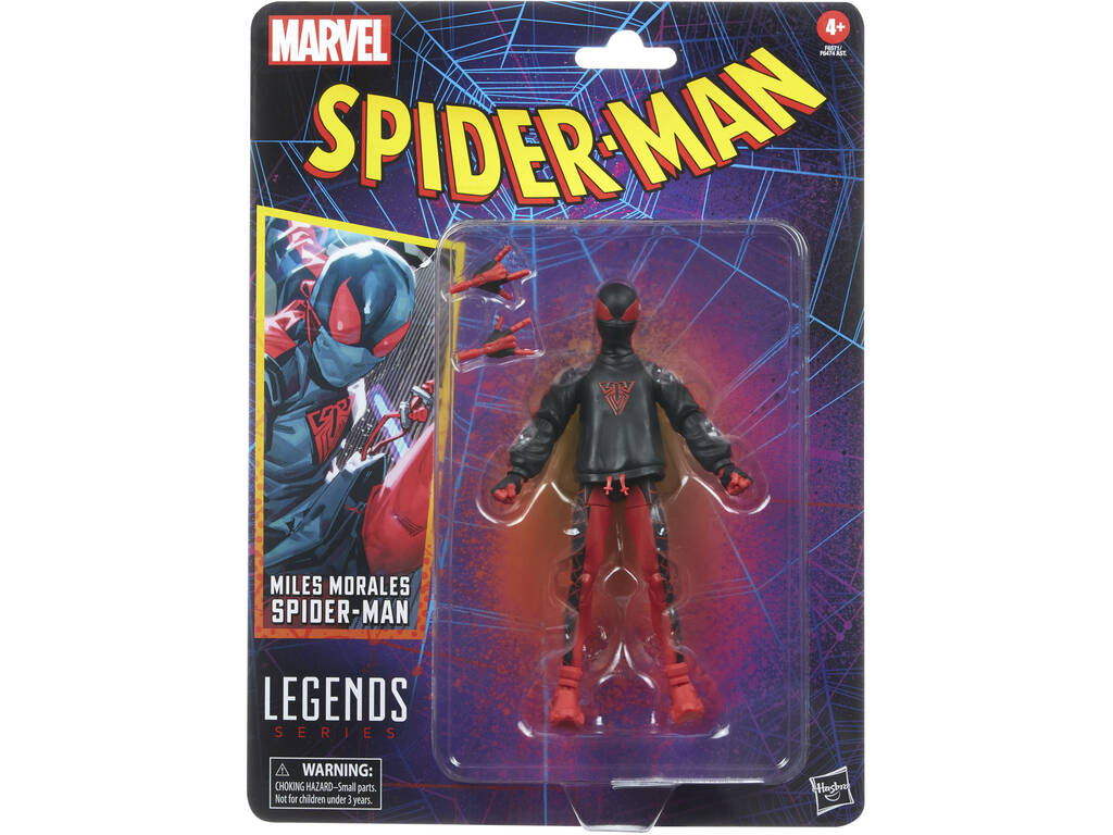 Marvel Legends Series Spider-Man Figure Spider-Man Miles Morales Hasbro F6571