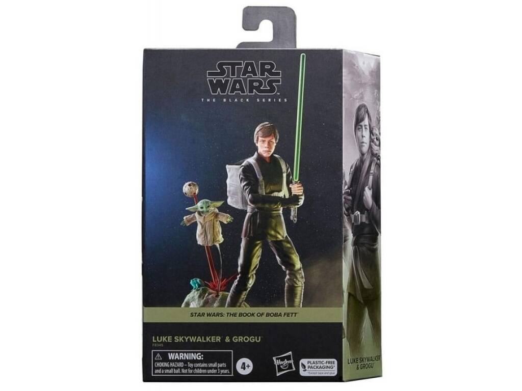 Star Wars The Black Series Pack Luke Skywalker e Grogu Hasbro F8345