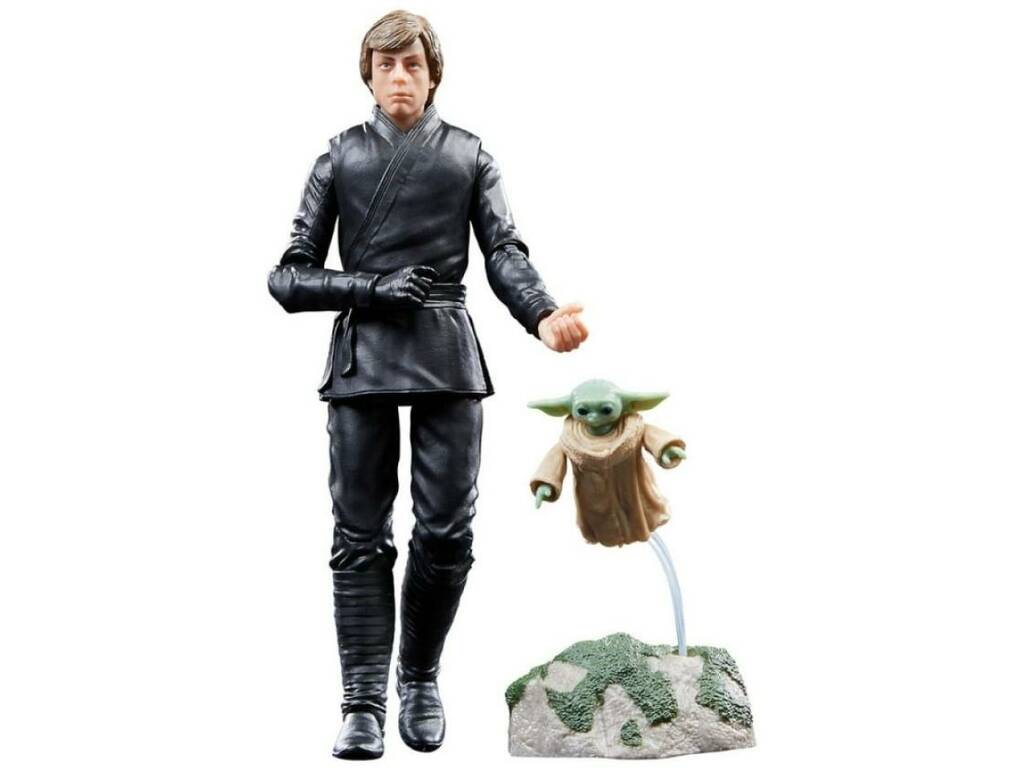 Star Wars The Black Series Pack Luke Skywalker e Grogu Hasbro F8345