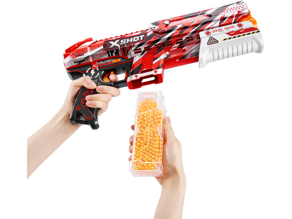 X-Shot Hyper Gel Clutch Zuru Pistolet à billes 36622