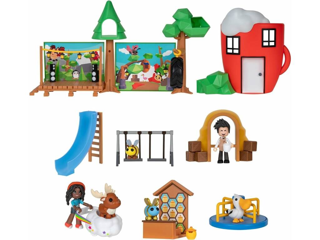 Adopt Me! Playset Coffee Shop & Playground Jazwares AME0019