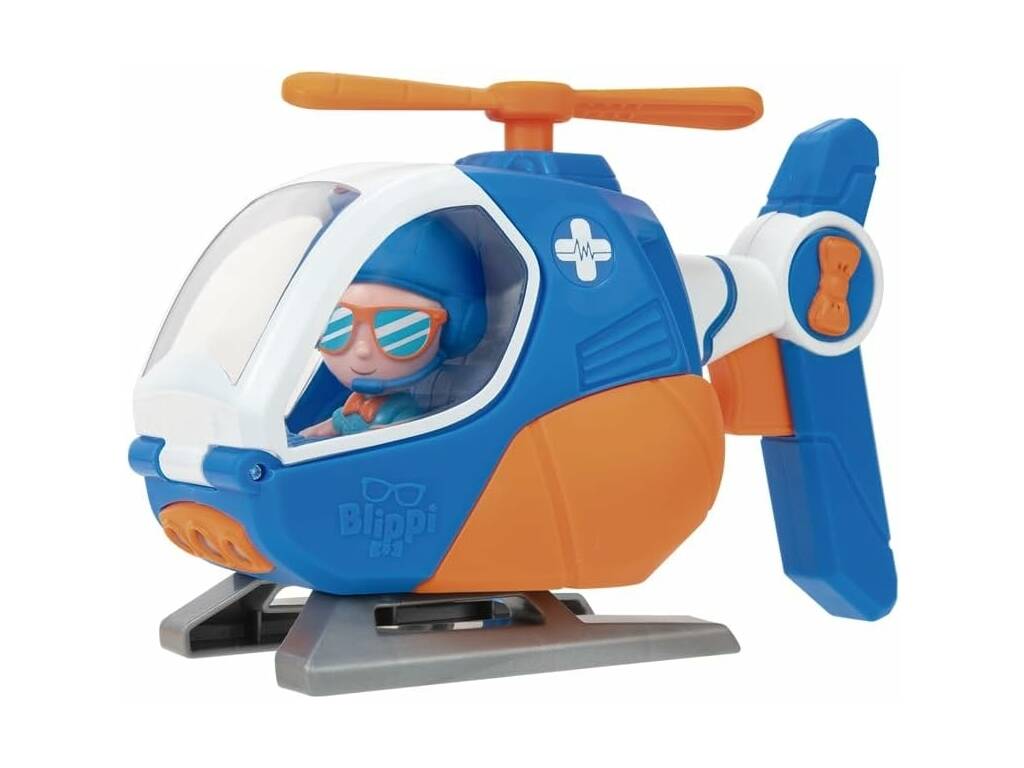 Blippi Hélicoptère de sauvetage aérien Jazwares BLP0282