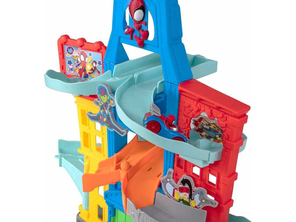 Spidey And His Amazing Friends City Track Set Amazing Metals Jazwares SNF0202
