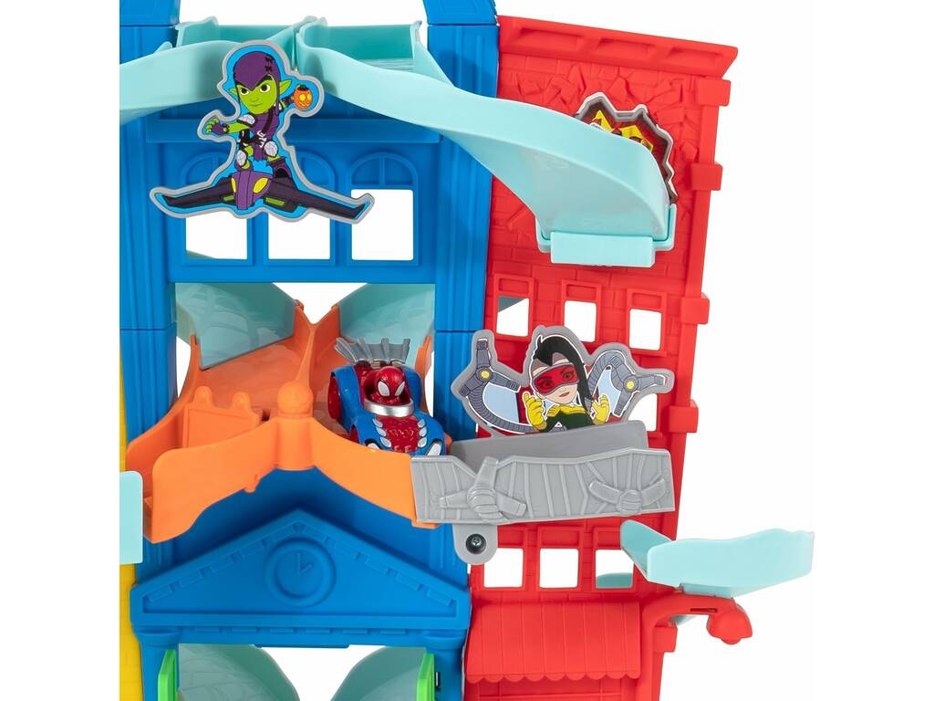 Spidey And His Amazing Friends City Track Set Amazing Metals Jazwares SNF0202