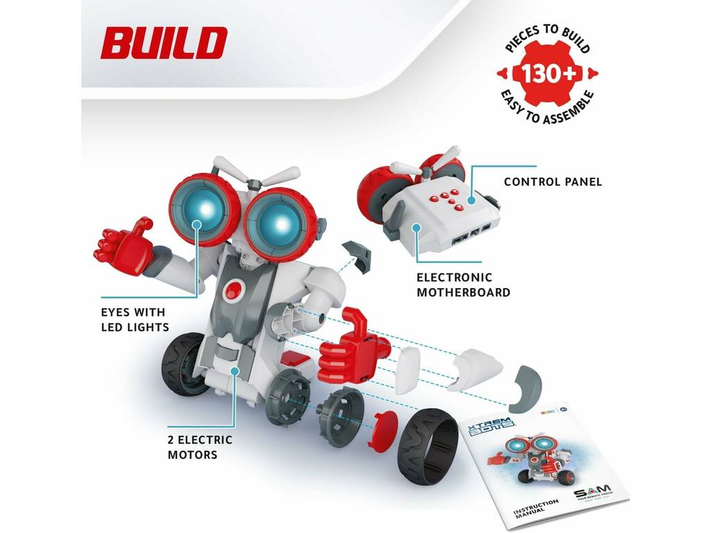 Robot Sam Bot World Brands XT3803311