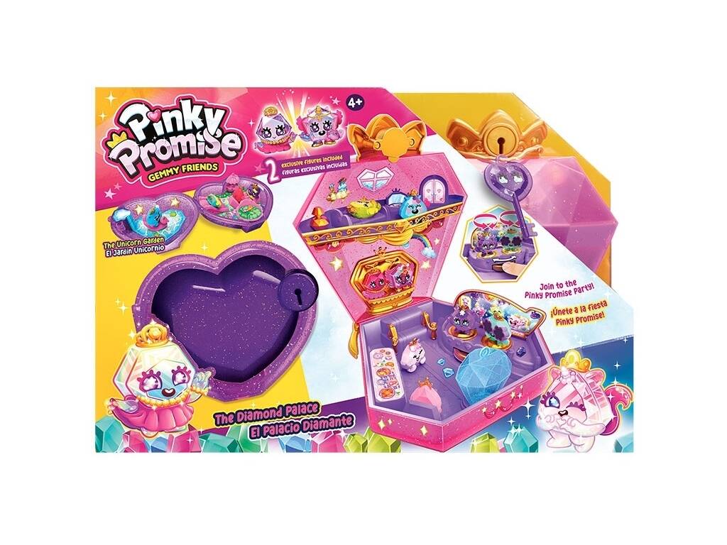 Pinky Promise Brilliant Palace Schmuckkästchen Bizak 64320005