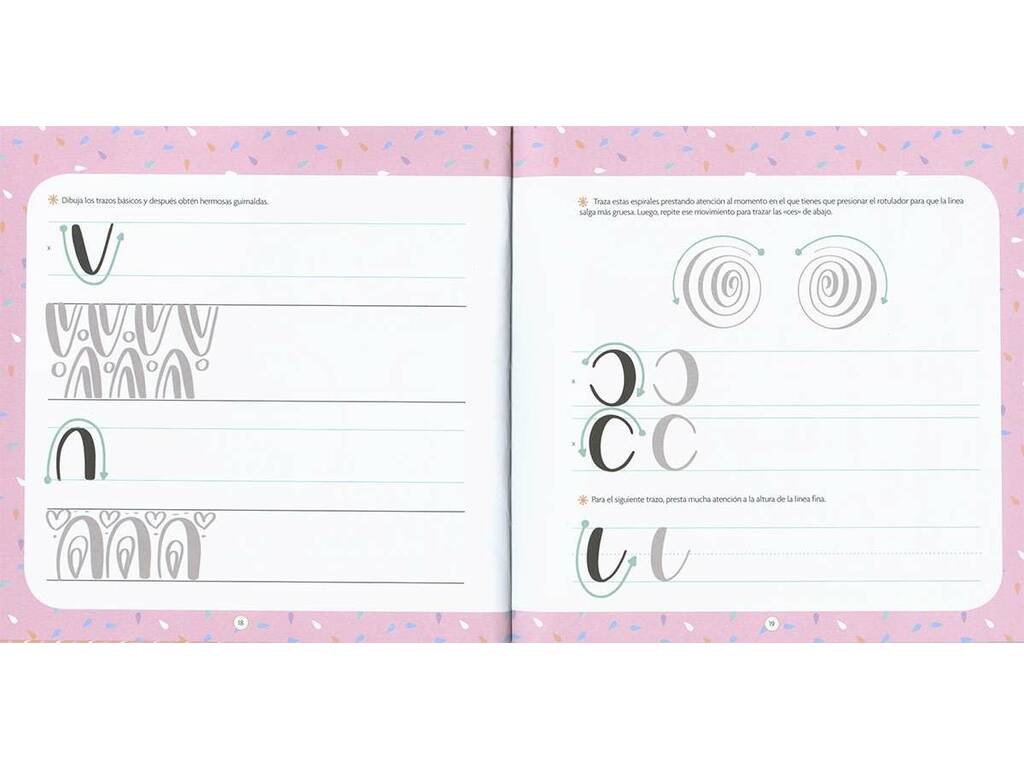 Lettering L'art de dessiner des lettres par Susaeta S3607004