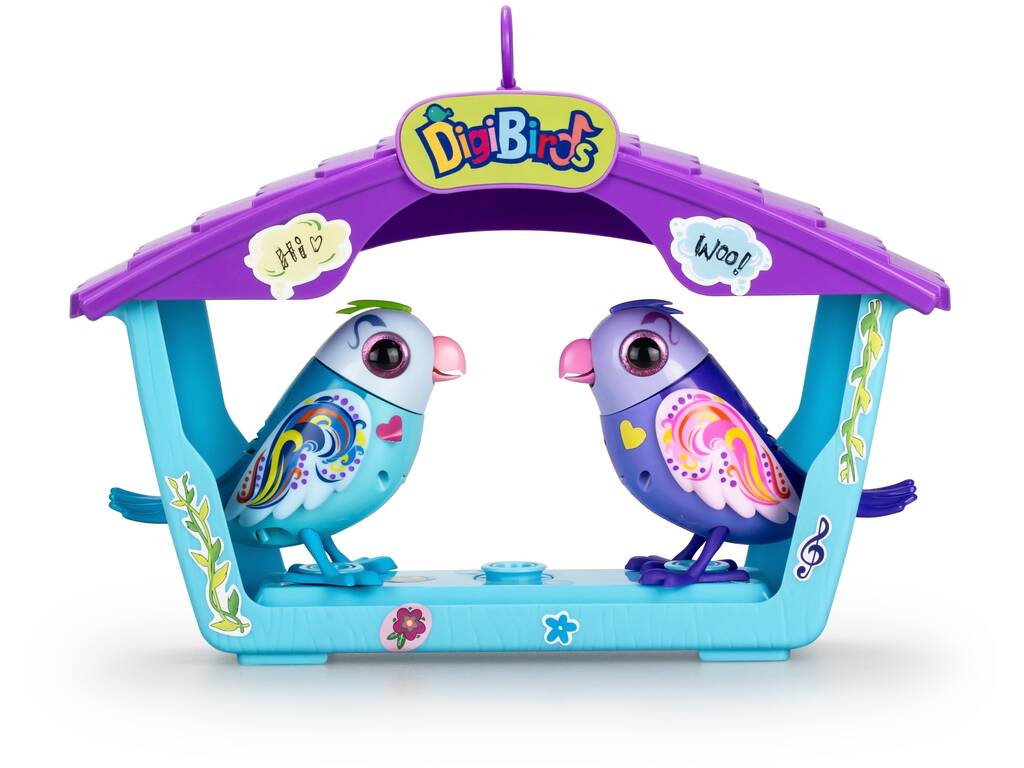 DigiBirds Pack 2 DigiBirds und ihr kleines Haus Bizak 62008617