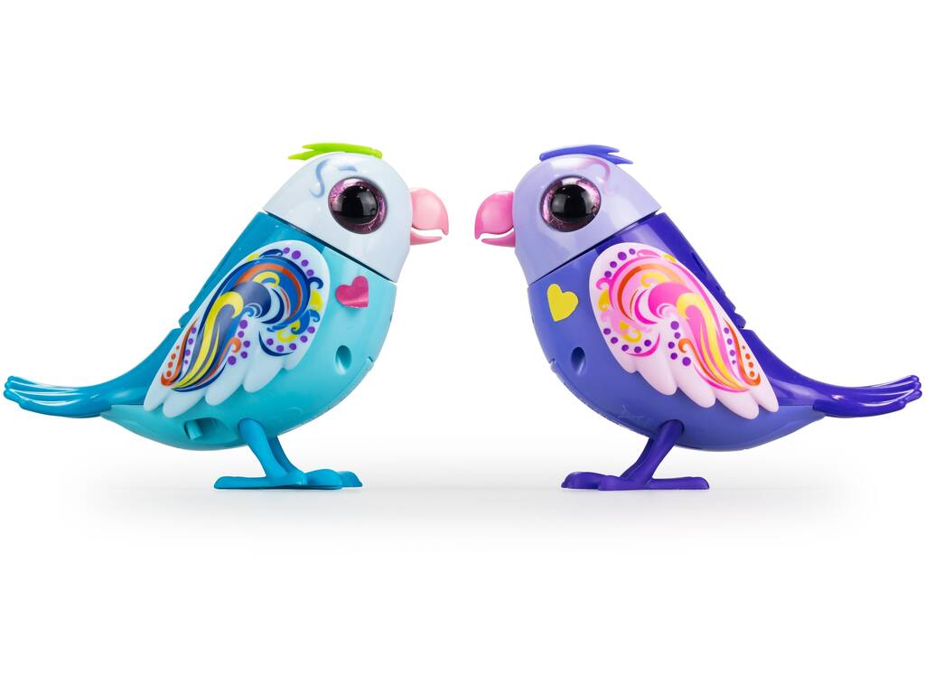 DigiBirds Pack 2 DigiBirds und ihr kleines Haus Bizak 62008617