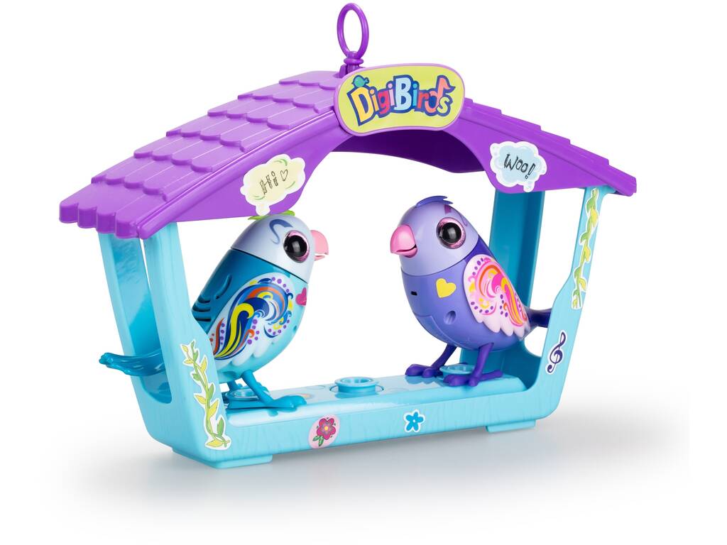 DigiBirds Pack 2 DigiBirds und ihr kleines Haus Bizak 62008617