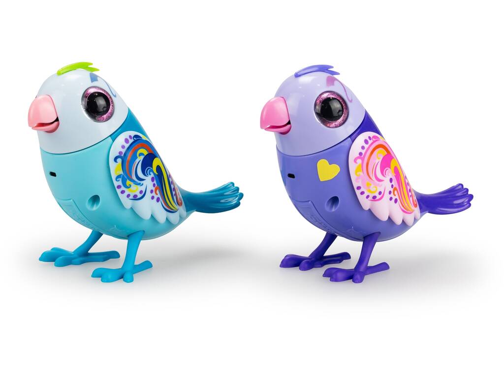 DigiBirds Pack 2 DigiBirds und ihr kleines Haus Bizak 62008617