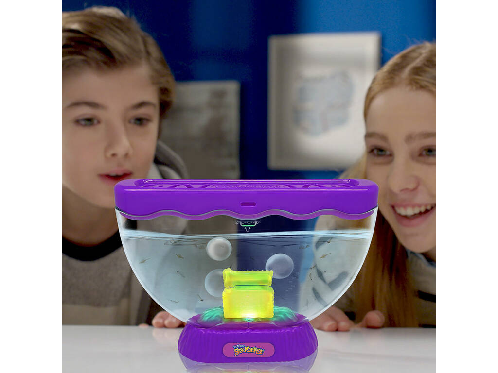 Coffre à trésor Sea Monkeys Ocean Zoo avec lumière Bizak 63072322