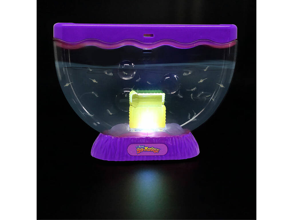 Coffre à trésor Sea Monkeys Ocean Zoo avec lumière Bizak 63072322