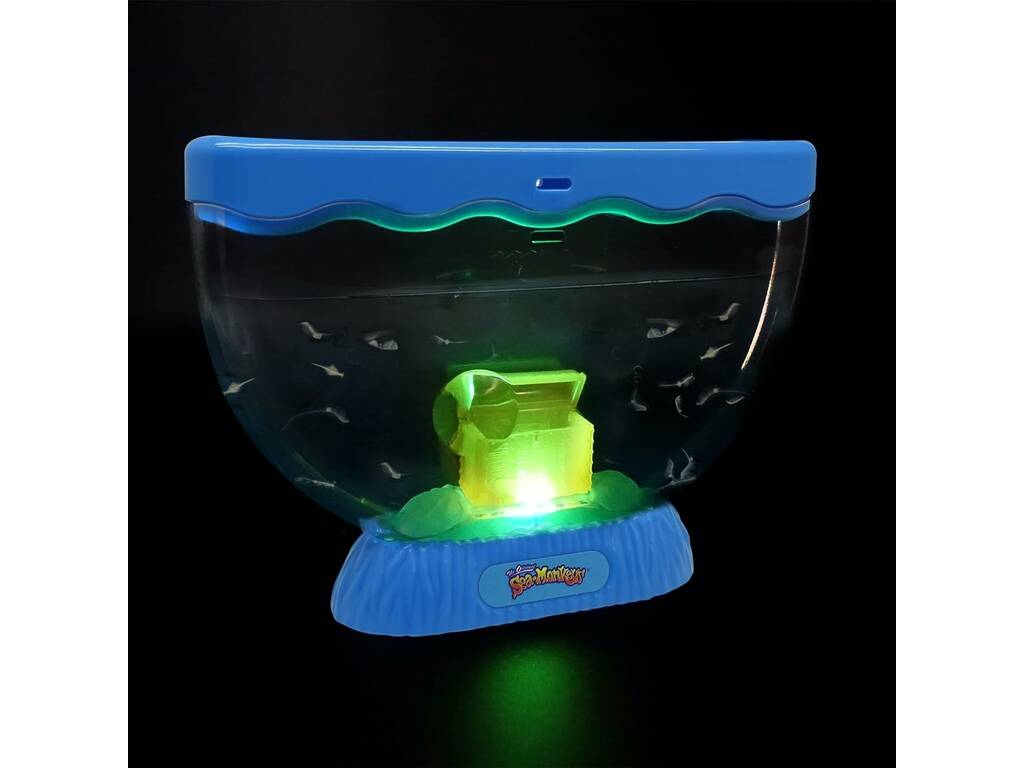 Coffre à trésor Sea Monkeys Ocean Zoo avec lumière Bizak 63072322