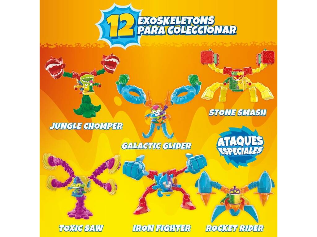 SuperThing Mutant Battle Pack Exoskeletons Magic Box PST12D212IN00