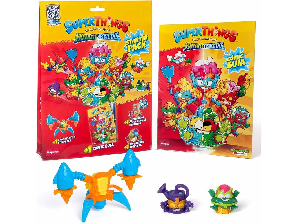 SuperThings Mutant Battle Starter Pack Magic Box PST12S112SP00