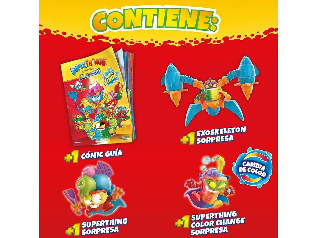 SuperThings Mutant Battle Starter Pack Magic Box PST12S112SP00
