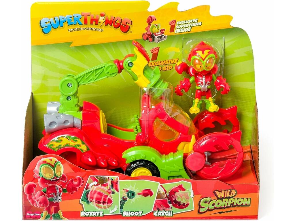 Superthings Veículo Wild Scorpion Magic Box PSTSP116IN170