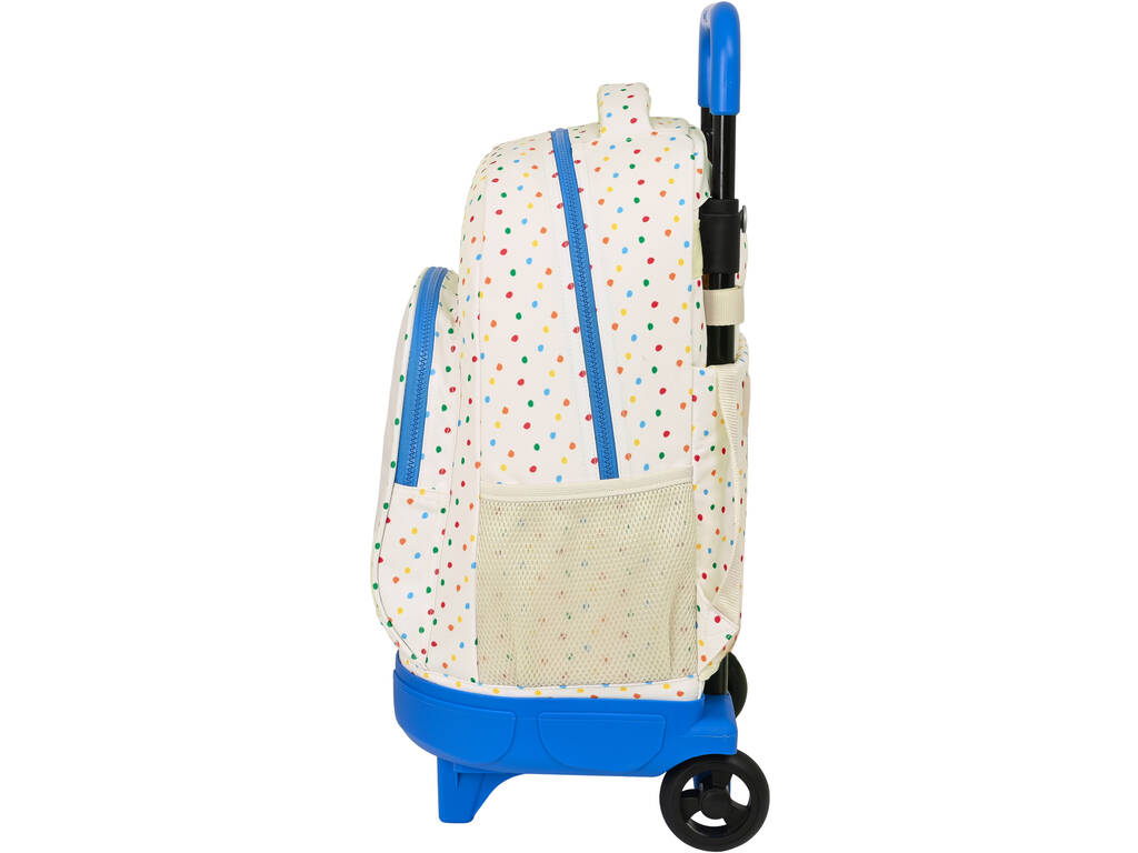 Safta Benetton Topitos Sac à dos à roulettes Compact amovible 6123551918