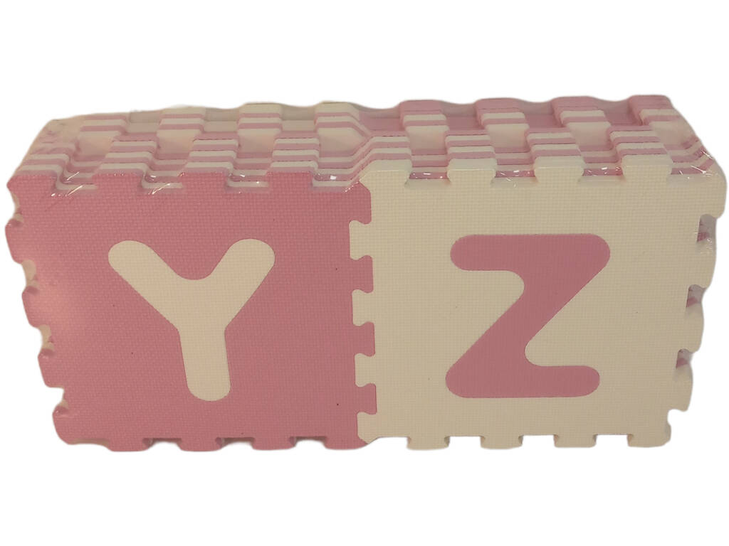 Puzzle Eva Rosa Lettere per bambini 26 Pezzi