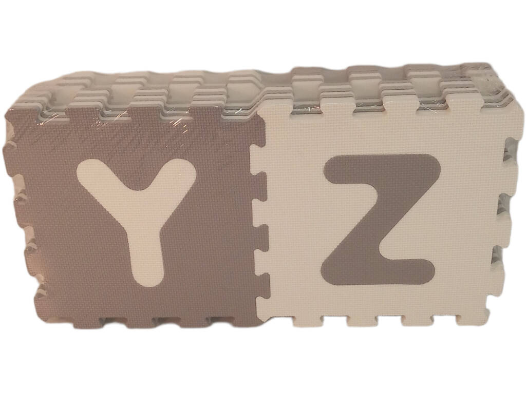 Puzzle Eva Grey Lettres pour bébés 26 pièces