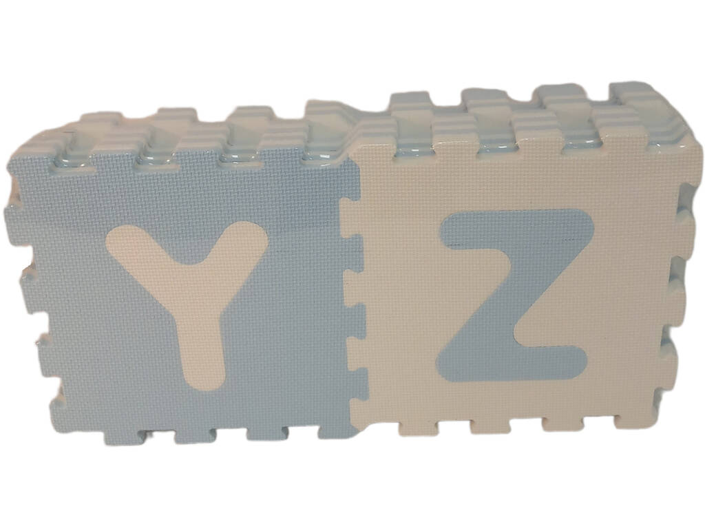 Puzzle Eva Blu Lettere per bebè 26 Pezzi