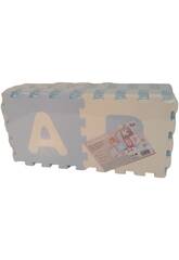 Eva Blue Puzzle-Buchstaben für Babys, 26 Teile